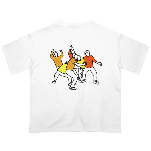 だいじょぶだ(オレンジ) Oversized T-Shirt
