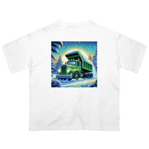 排雪ダンプカー オーバーサイズTシャツ