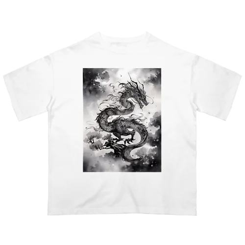 開運 龍 Oversized T-Shirt