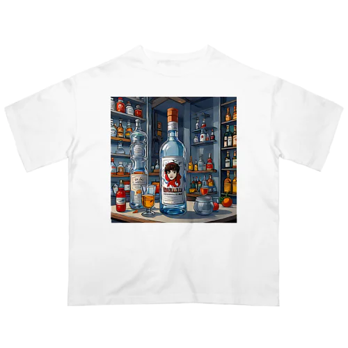 Tokyo Lofi club - vodka Oversized T-Shirt