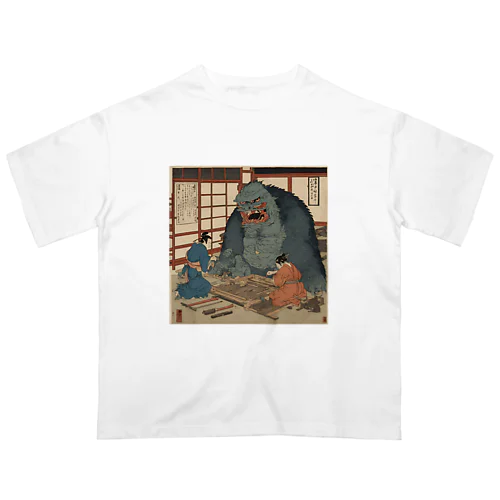 怪物大工親方 Oversized T-Shirt