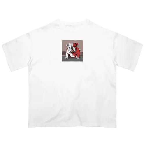 RED& Burudoggu オーバーサイズTシャツ