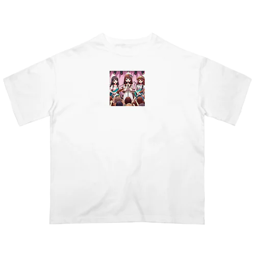 AI美女バンド オーバーサイズTシャツ