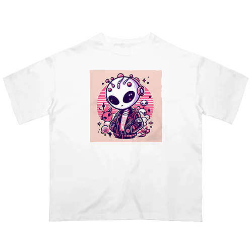 パンク宇宙人 Oversized T-Shirt