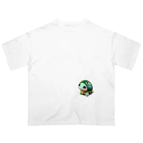 カメ吉 AI #1 オーバーサイズTシャツ