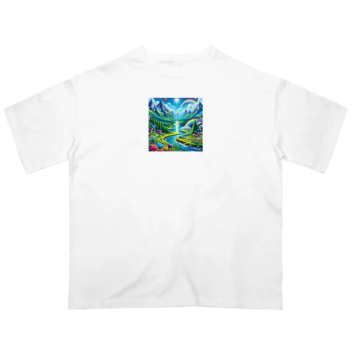 秘密の妖精の谷 Oversized T-Shirt