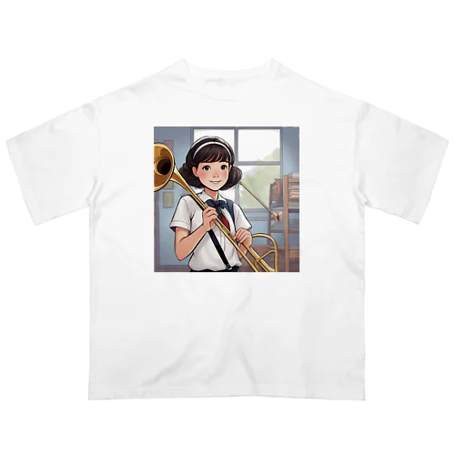 部活動中！さらちゃん！！ オーバーサイズTシャツ