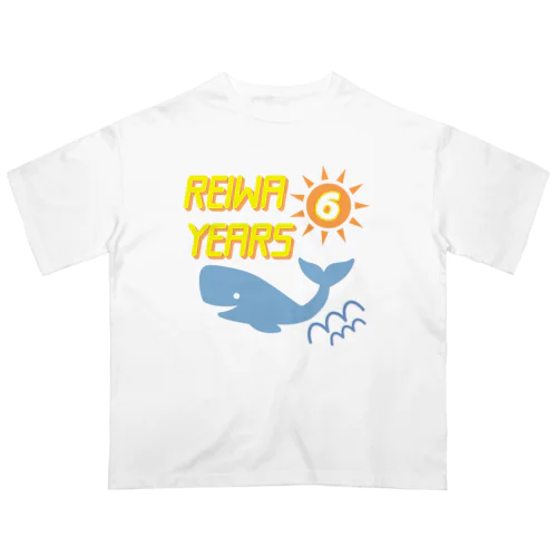 REIWA 6 YEARS オーバーサイズTシャツ