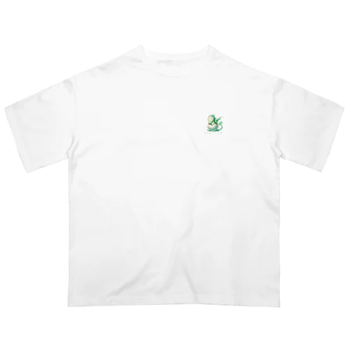 緑一色-ALL GREEN-2 Oversized T-Shirt