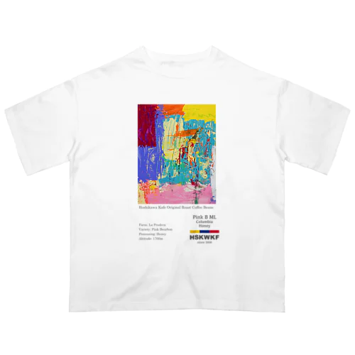 コロンビア ピンクブルボン Oversized T-Shirt