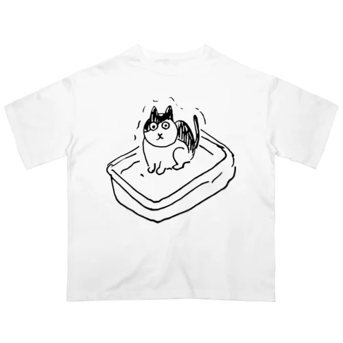 ふんばる Oversized T-Shirt