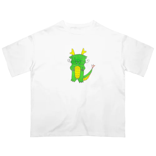 辰、ガオガオさん オーバーサイズTシャツ