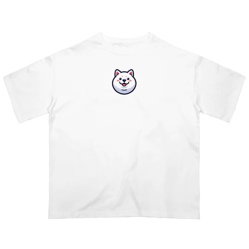 丸顔シリーズ柴犬バージョン オーバーサイズTシャツ