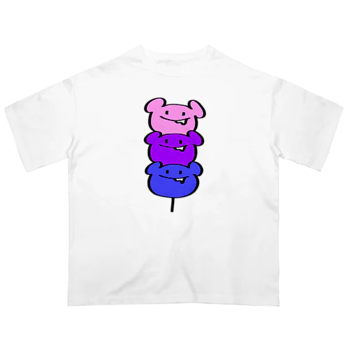 カロリーベアだんご Oversized T-Shirt