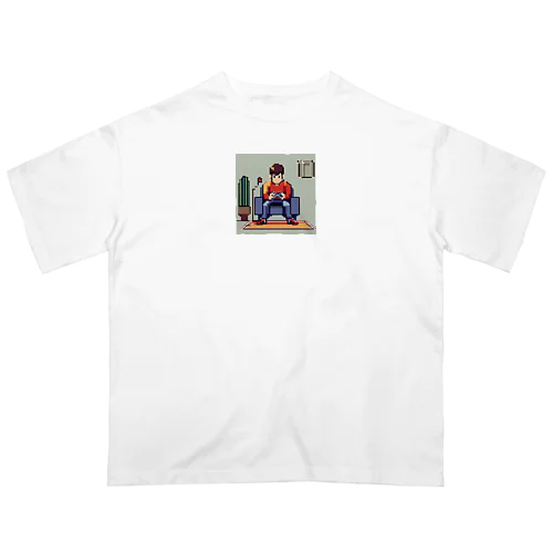 ゲームするロケットボーイ Oversized T-Shirt