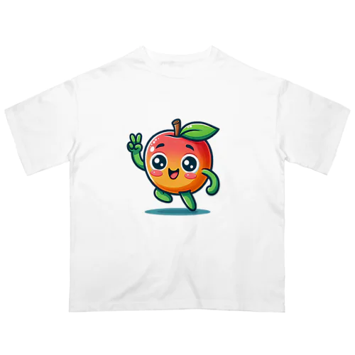 りんごたん オーバーサイズTシャツ