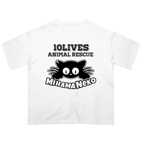 Mihamaneko Animal rescue  オーバーサイズTシャツ