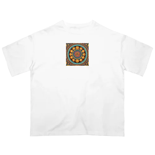 MANDALA オーバーサイズTシャツ