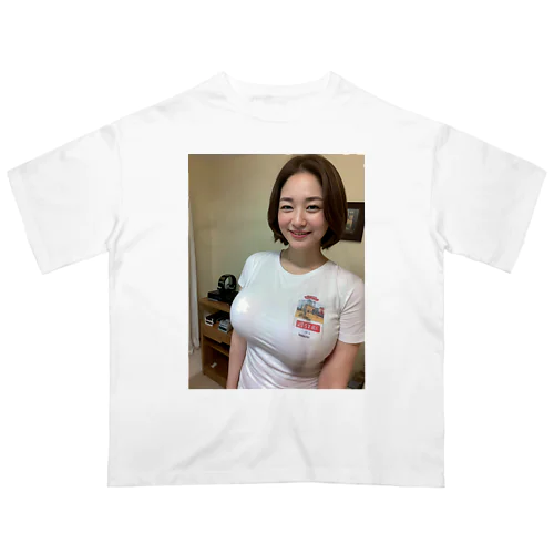 AI美女　YUMI オーバーサイズTシャツ