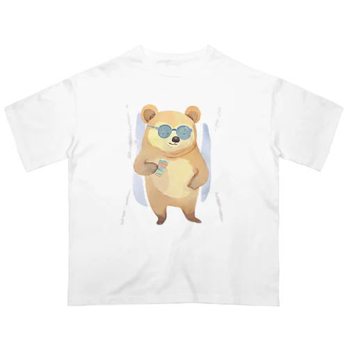 メガネっクマ② Oversized T-Shirt