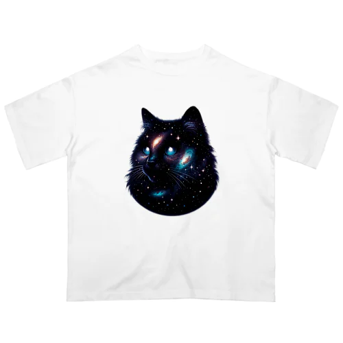 宇宙猫13 オーバーサイズTシャツ