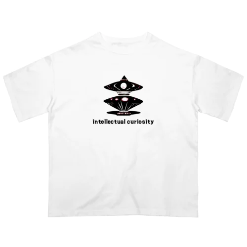 未知のキュリオシティ 【UFO】 オーバーサイズTシャツ