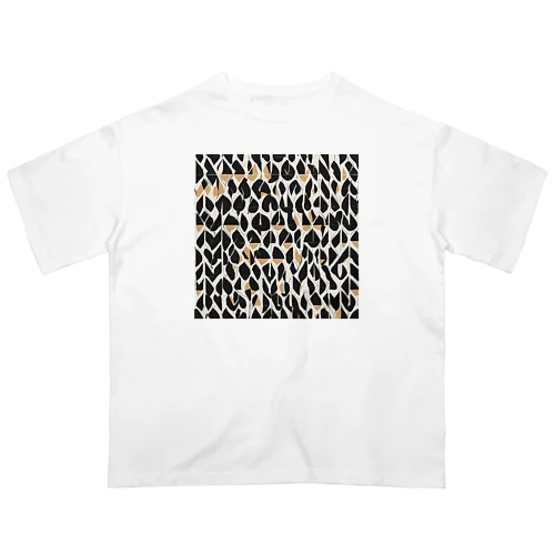 幾何学模様その２ Oversized T-Shirt