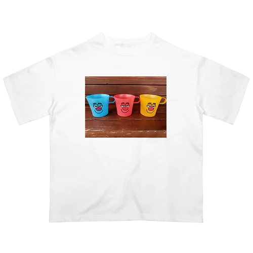 石垣のカフェのとある風景 オーバーサイズTシャツ