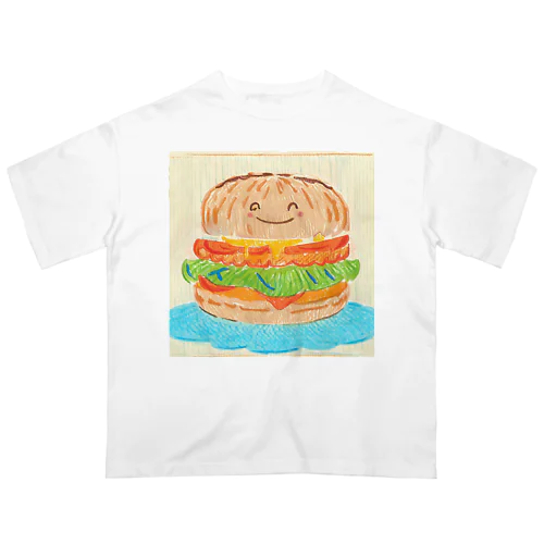 バーガーくん オーバーサイズTシャツ