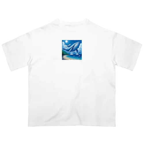 クジラ Oversized T-Shirt