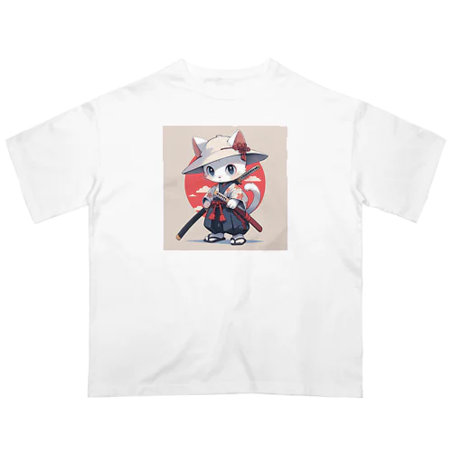 Neko Samurai  オーバーサイズTシャツ