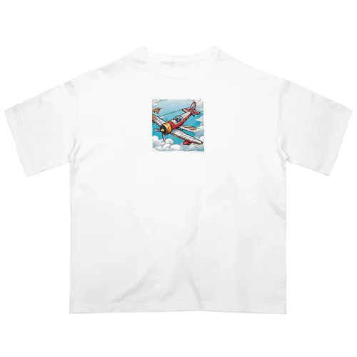 飛行機 オーバーサイズTシャツ