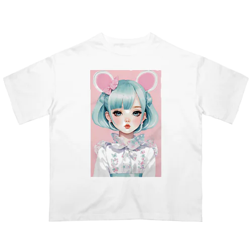 スウィート・ミント・ドリーミング・ガール Oversized T-Shirt