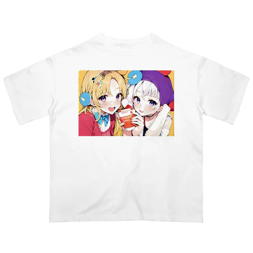 お友達 オーバーサイズTシャツ