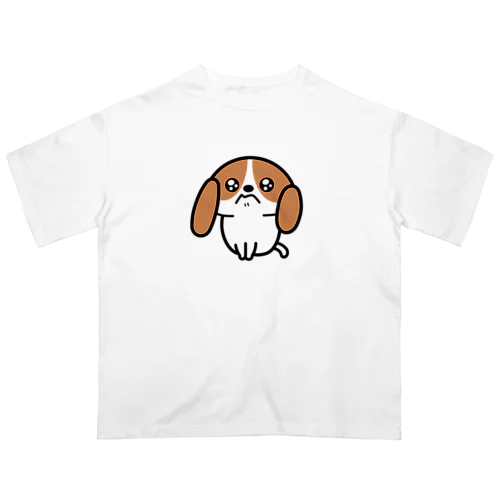 うるうる犬 Oversized T-Shirt