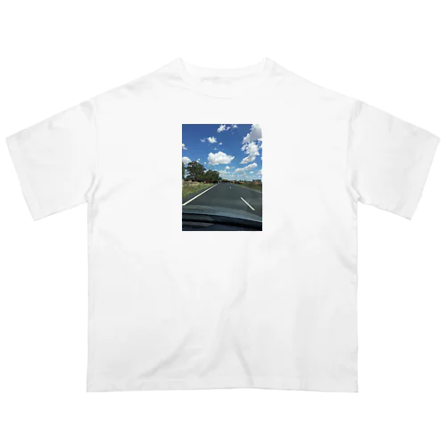 Send your location Oversized T-Shirt