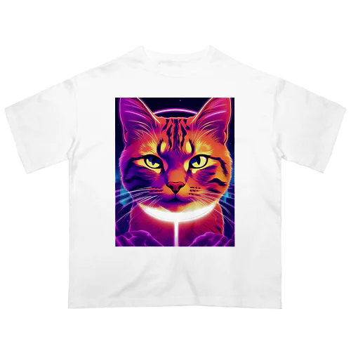 ワイルドビッグキャット オーバーサイズTシャツ