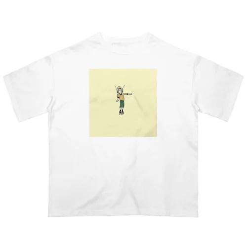 Dancing roller skater  オーバーサイズTシャツ