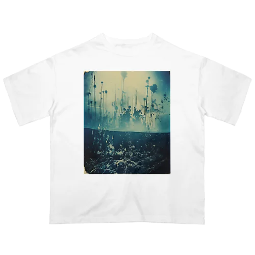 cyanotype オーバーサイズTシャツ