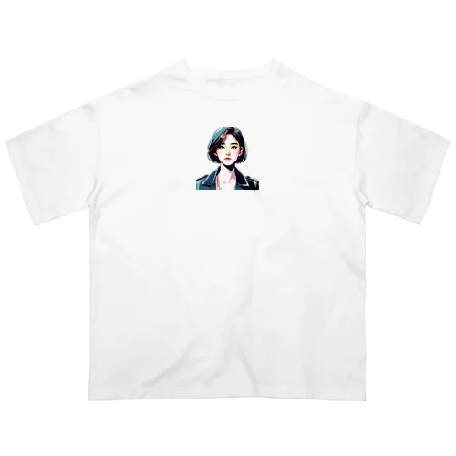 アジア美人 オーバーサイズTシャツ