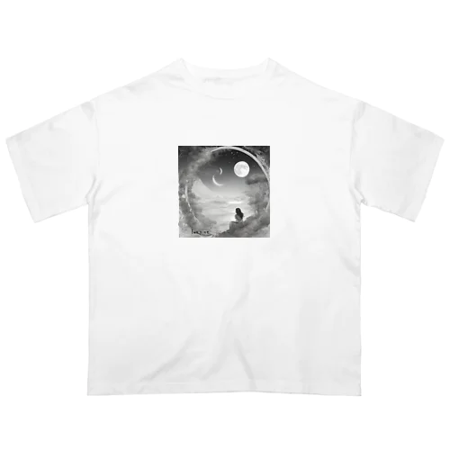 Imagine　moonシリーズ１ オーバーサイズTシャツ