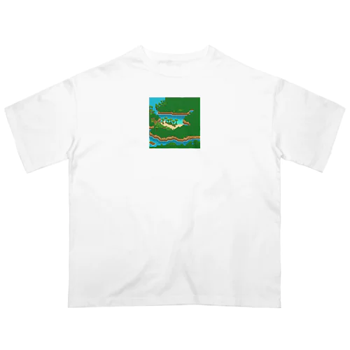 琉球パラダイス・ビューティ Oversized T-Shirt