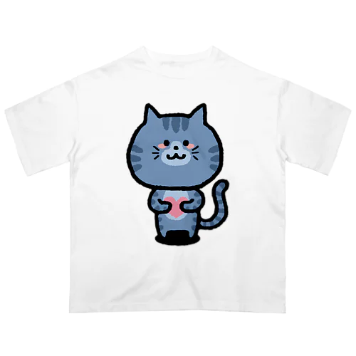 サバトラより愛をこめて オーバーサイズTシャツ