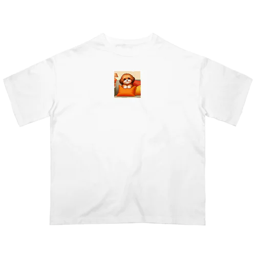 ドット絵の愛犬トットちゃん Oversized T-Shirt