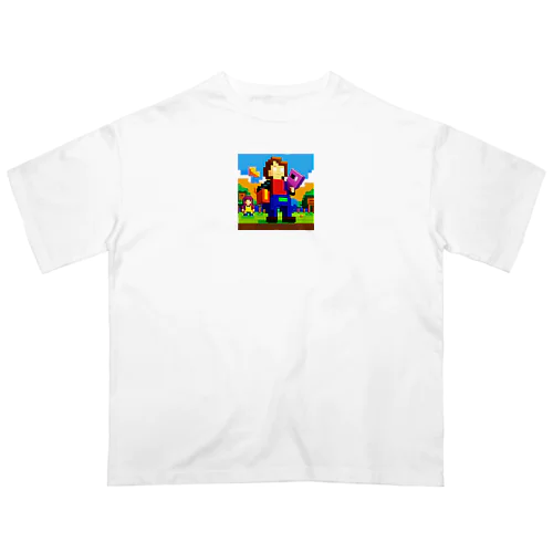 ドット君冒険の始まり Oversized T-Shirt