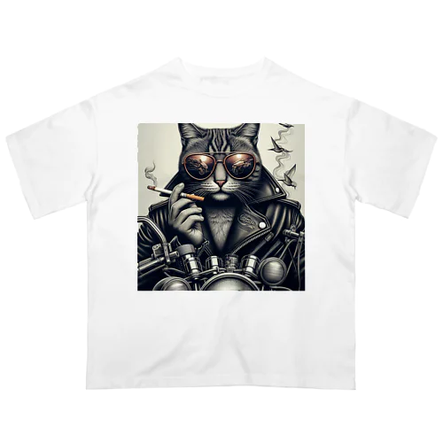 Bitterness Cat MC オーバーサイズTシャツ