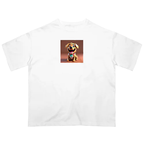 ぬか喜び犬 Oversized T-Shirt