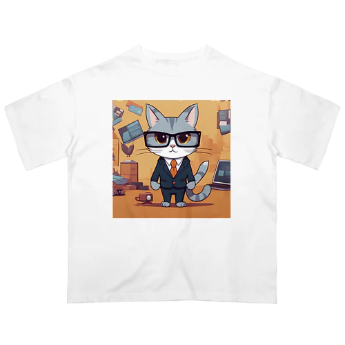 キャット・イン・スーツ オーバーサイズTシャツ