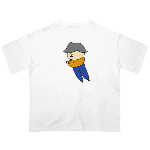 厚揚げおじさん (感謝) オーバーサイズTシャツ