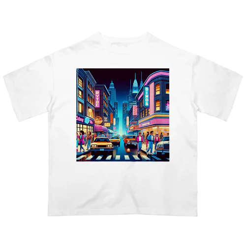 懐かしい80年代の雰囲気 Oversized T-Shirt